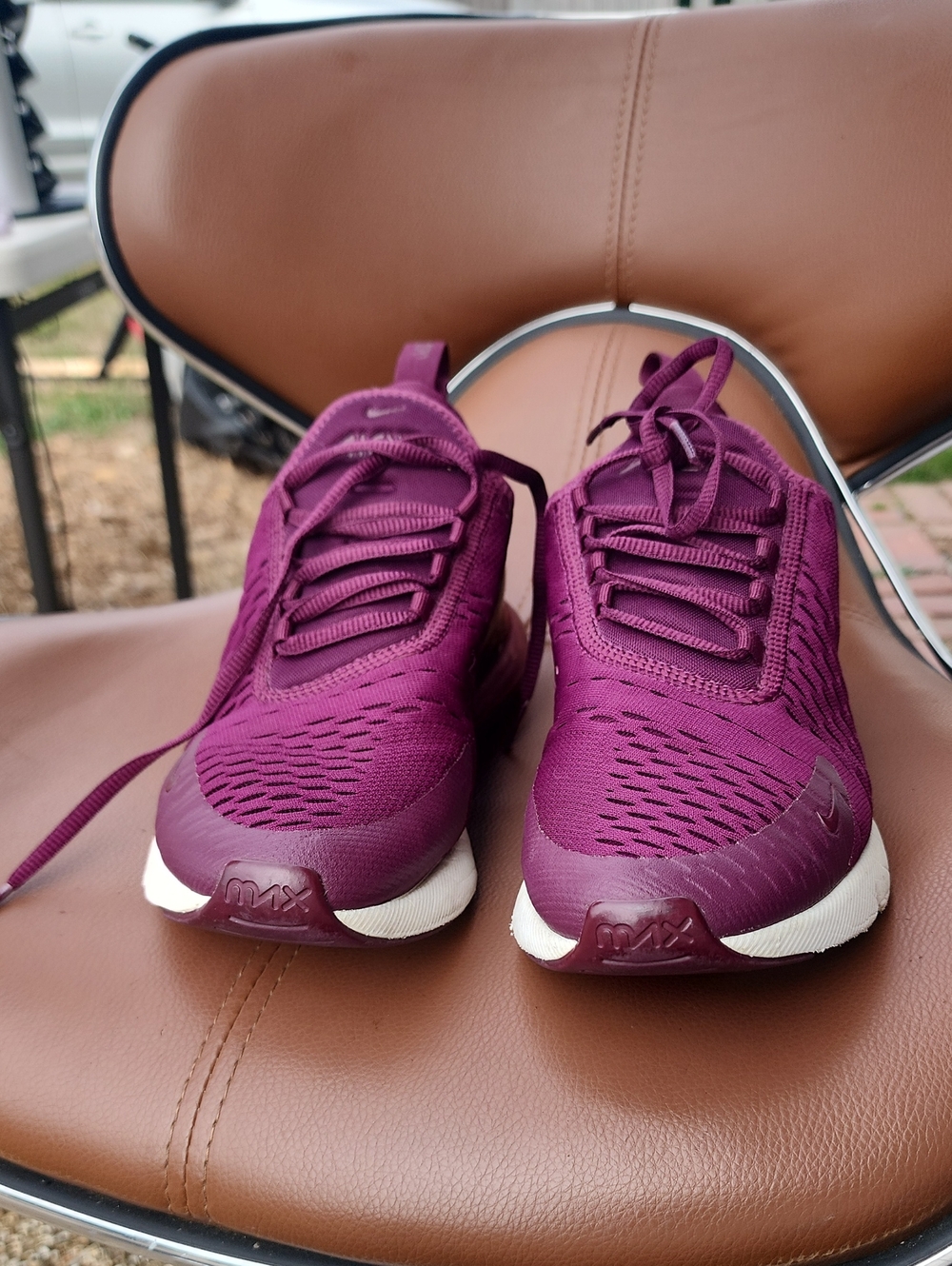 Nike Women's Plum/Purple Athletic Sneakers